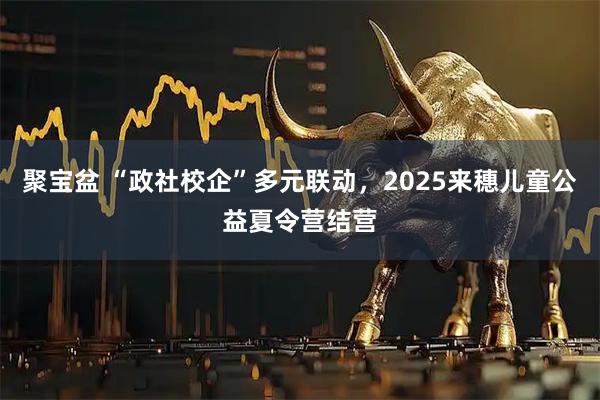 聚宝盆 “政社校企”多元联动，2025来穗儿童公益夏令营结营
