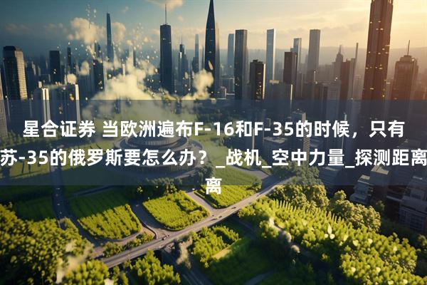 星合证券 当欧洲遍布F-16和F-35的时候，只有苏-35的俄罗斯要怎么办？_战机_空中力量_探测距离